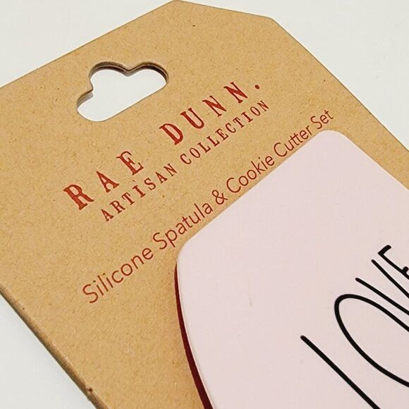 Rae Dunn Silicone Spatula and Cookie Cutter Set NWT - Picture 9 of 10